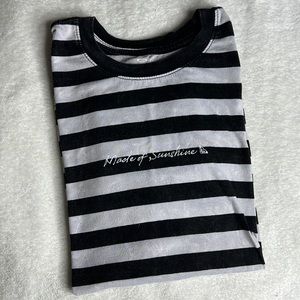 Roxy Made of Sunshine striped tee